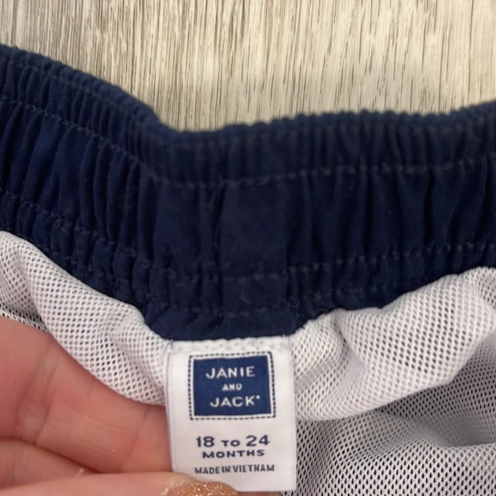 Janie and Jack boys swim trunks